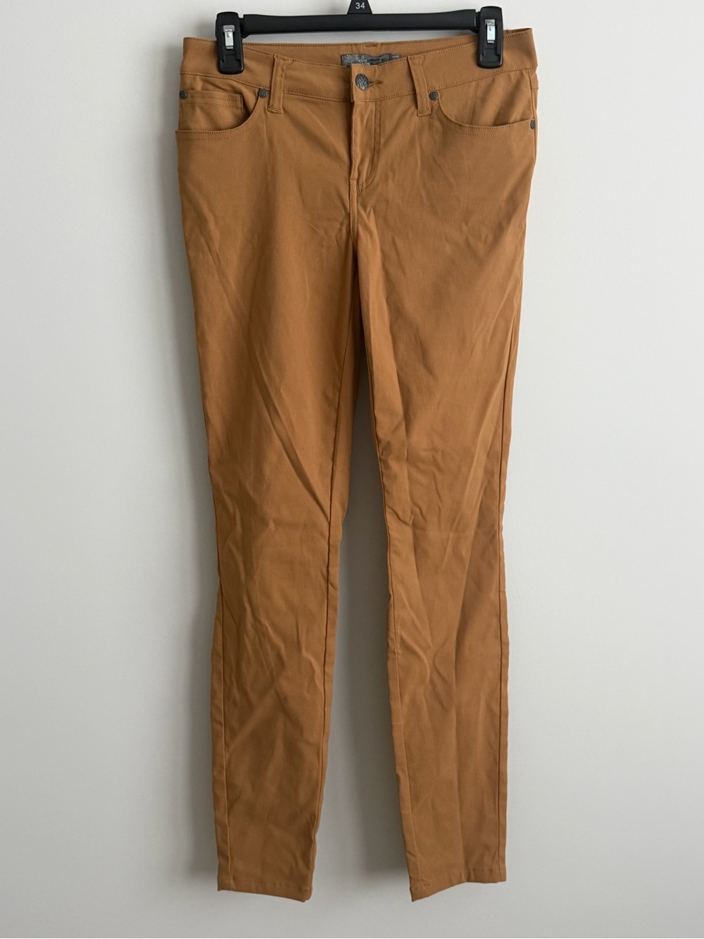 PrAna Brown Nylon Blend Outdoor Hiking Pants Women’s Size 4 Stretch
